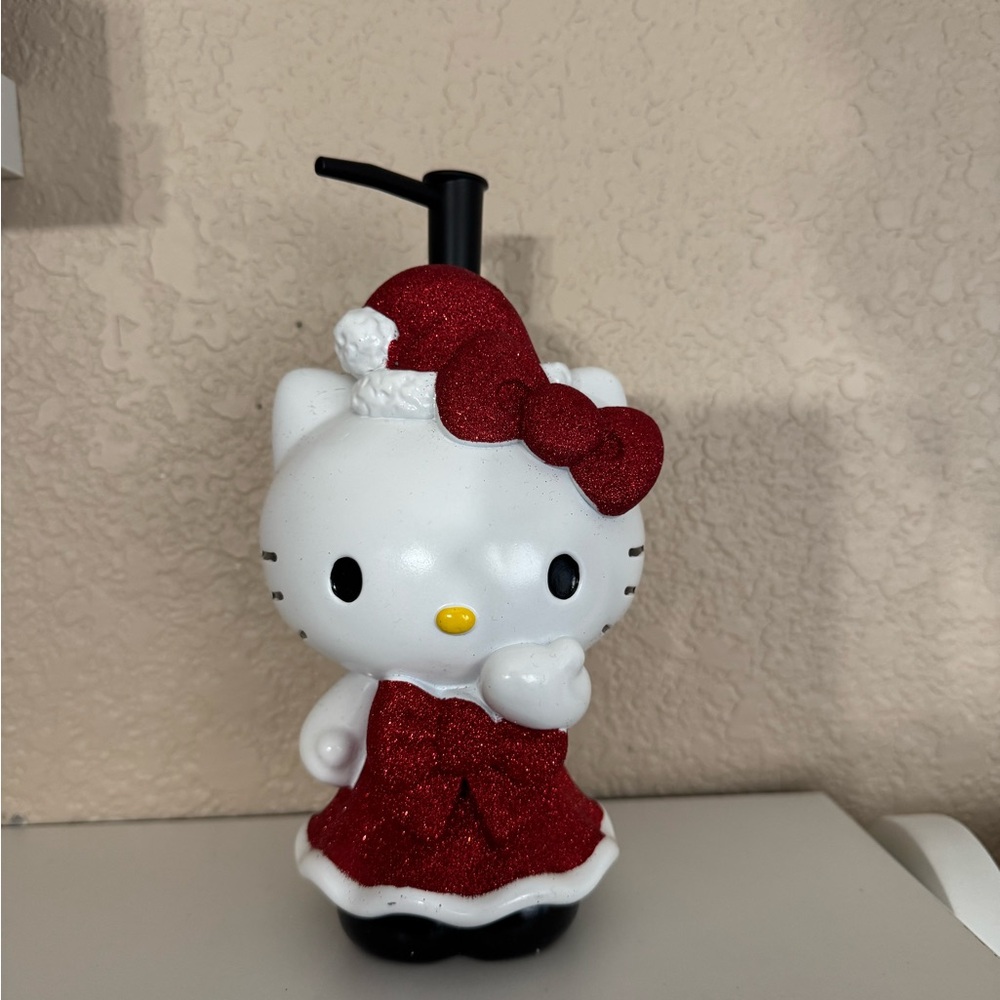 Hello Kitty Christmas Soap Dispenser